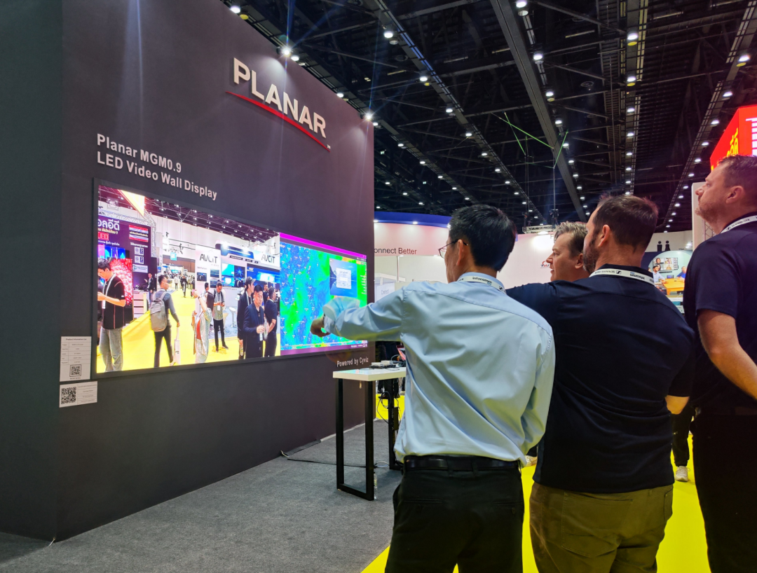 InfoComm Asia | 优发国际Planar全球首发第四代Micro LED智能一体机