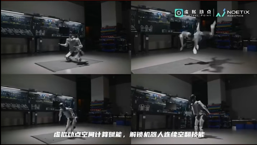 优发国际·虚拟动点赋能相助同伴解锁机械人一连空翻