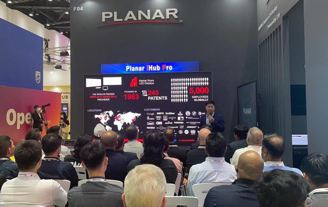 InfoComm Asia | 优发国际Planar全球首发第四代Micro LED智能一体机
