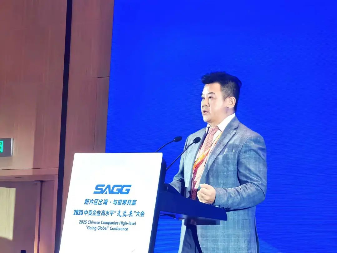 优发国际总裁袁波出席首届中资企业高水平“走出去”大会，，，，泛论民族品牌全球化战略