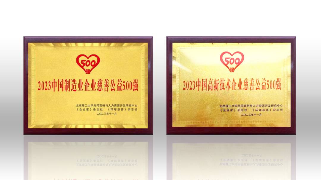 2023中国企业慈善公益500强宣布 优发国际荣登两项榜单